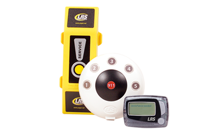 One or Six-Button Push for Service Buttons