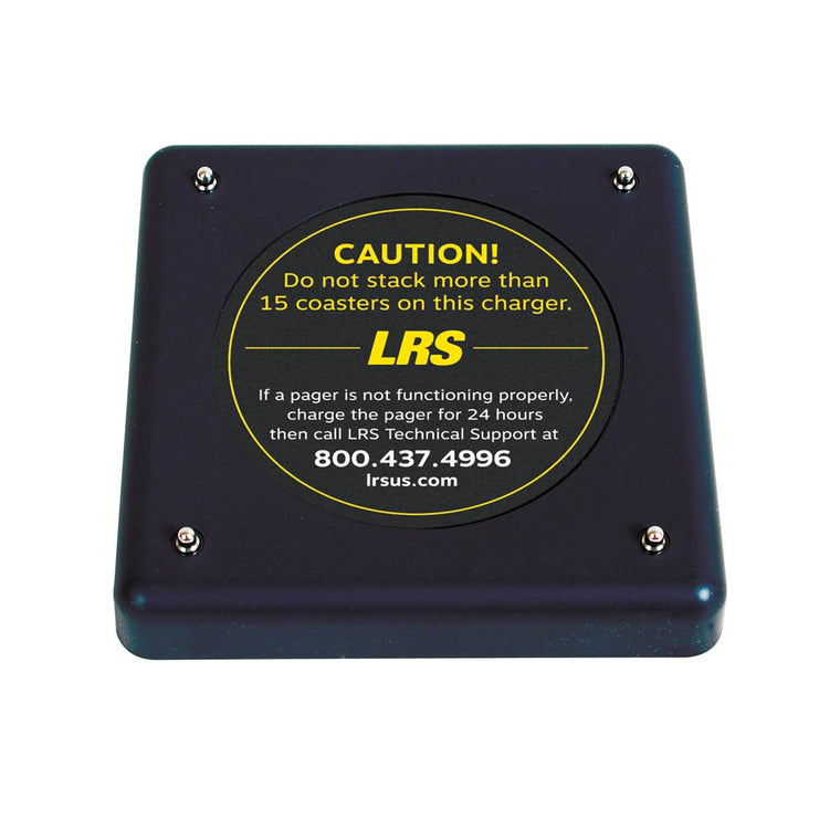 An image of the LRS Guest Pager Charging Base for up to 15 pagers (CH-R8-15) for instant guest notification, wait list management.