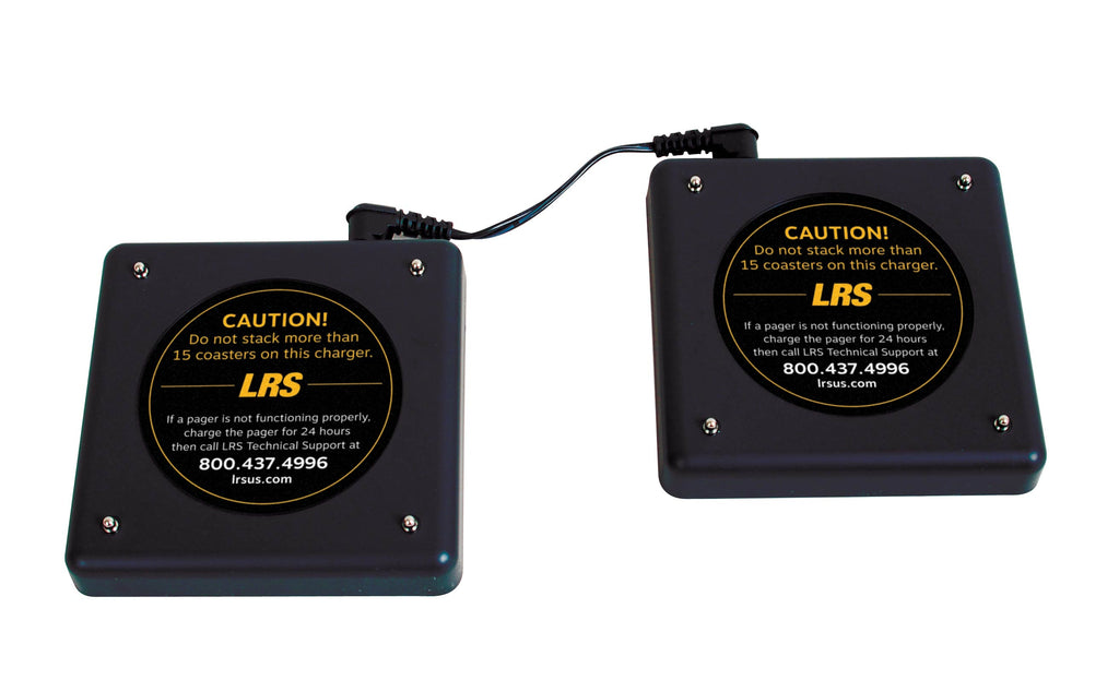 An image of the LRS Guest Pager Charging Base for up to 30 pagers (CH-R8-30) for instant guest notification, wait list management.