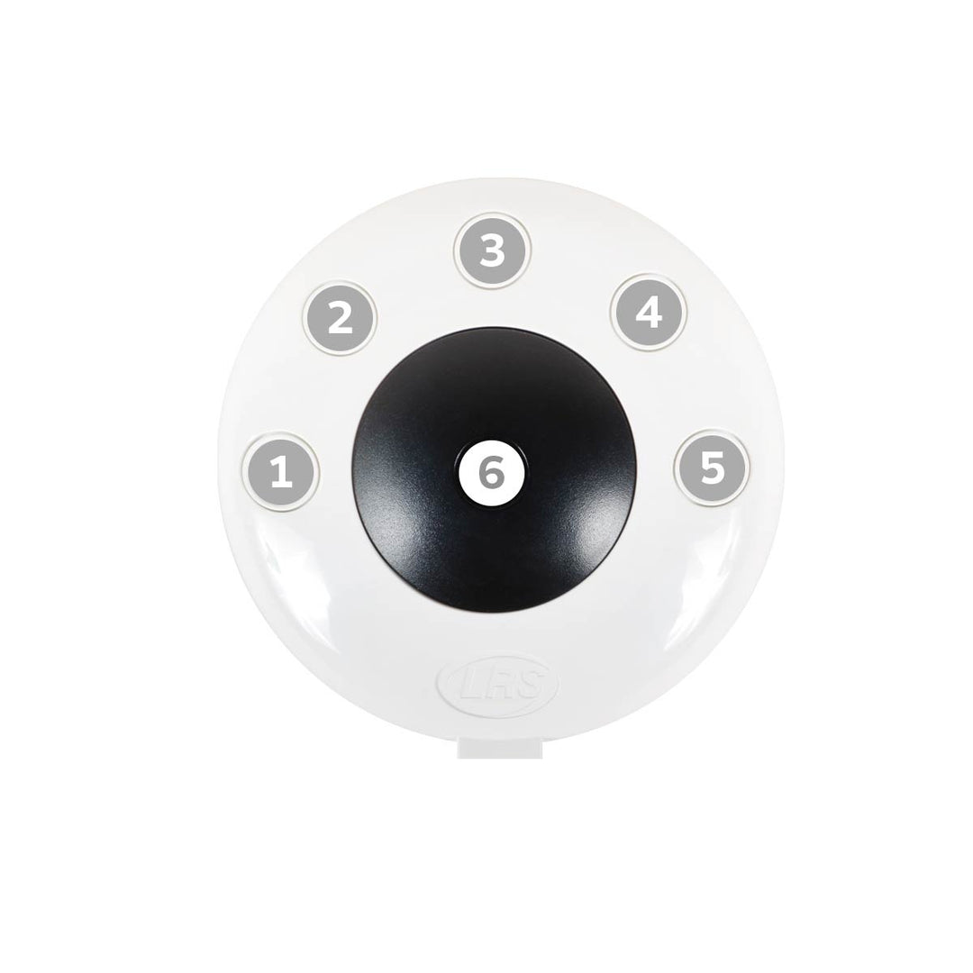 LRS Pronto Six-Button Push-for-Service Device