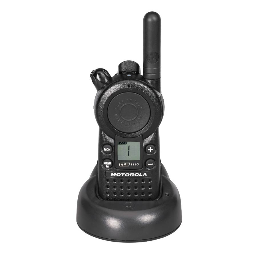 Motorola CLS 1110 - 1 Channel, UHF, Two-Way Radio